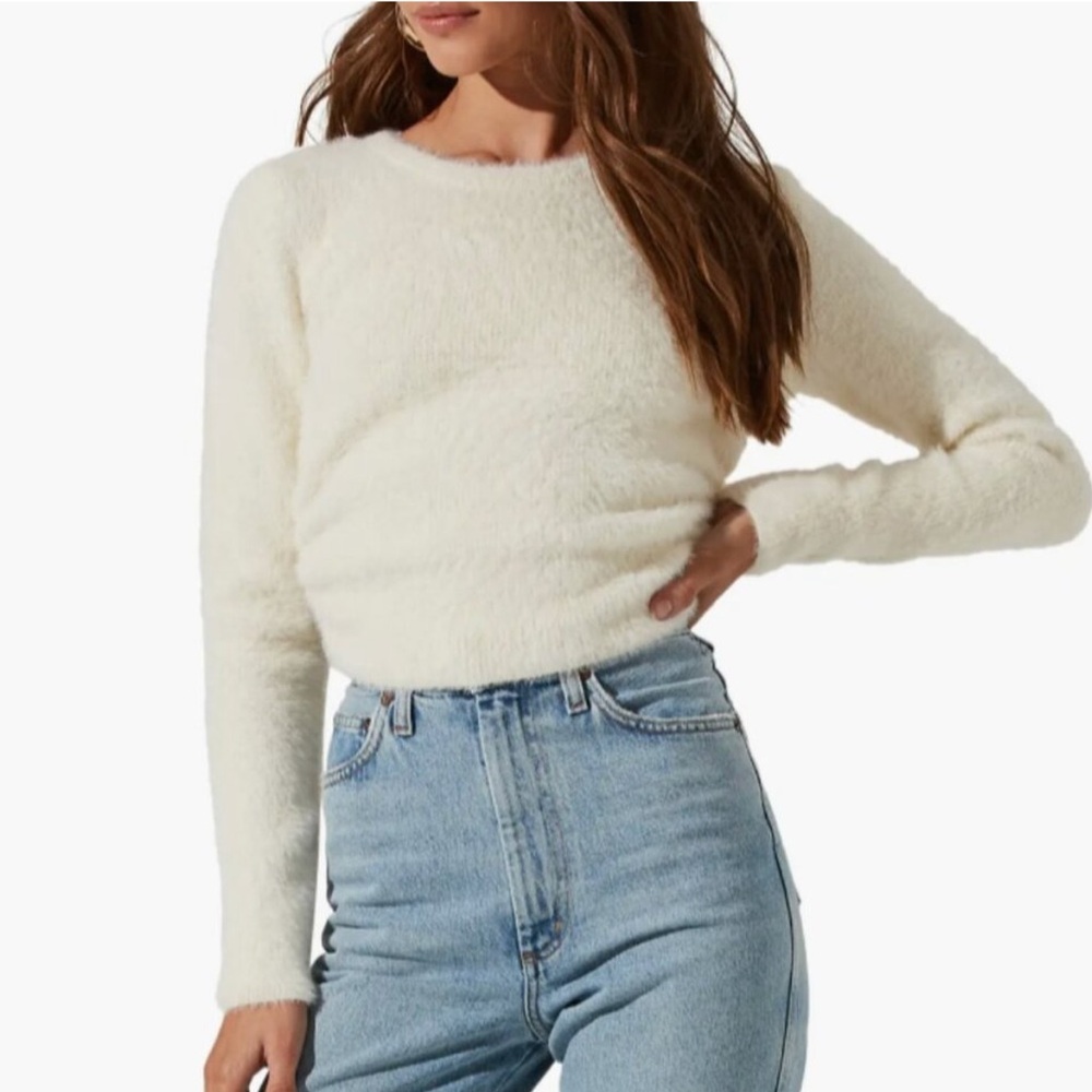 ASTR the Label Open Back Sweater
